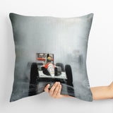 Rain Man / Ayrton Senna Double Sided Throw Pillow Cover 2 Pieces