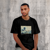 Kanagawa Oki Nami Ura Tişört