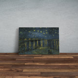 Starry Night Over the Rhône - Starry Night Over the Rhone Canvas Print