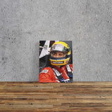 Ayrton Senna Kanvas Tablo