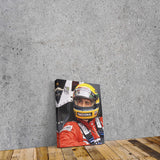 Ayrton Senna Kanvas Tablo