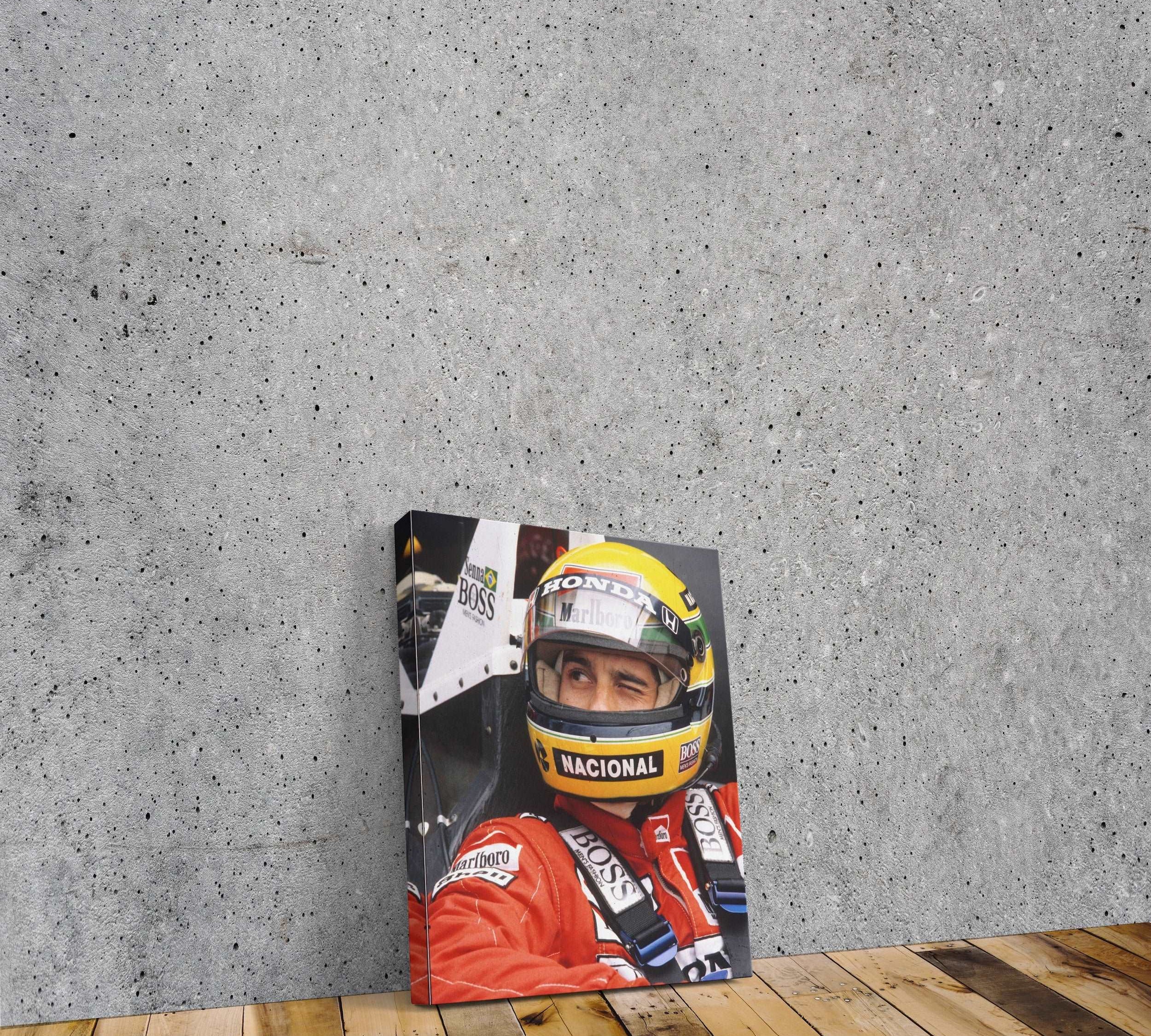Ayrton Senna Kanvas Tablo