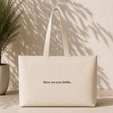 Show Me Your B00ks Weekend Tote Bag