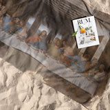 Last Supper Beach Towel