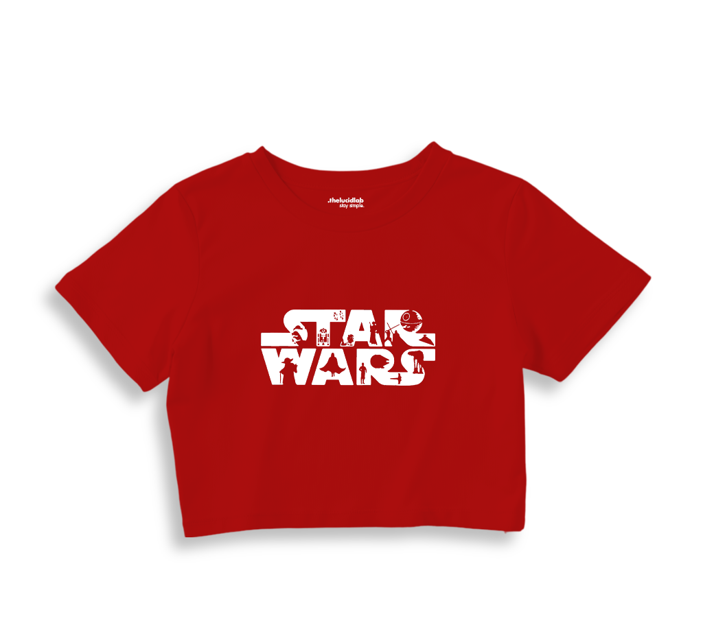 Star Wars Crop Tişört