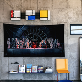 Star Wars Last Supper Duvar Örtüsü