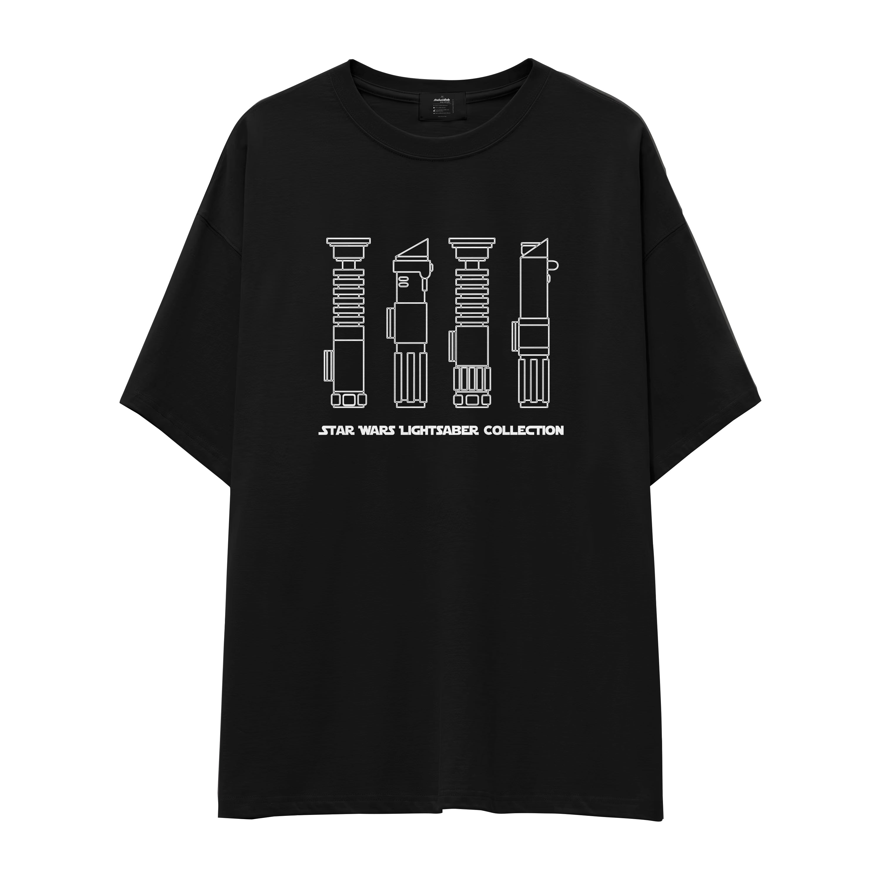 Star Wars Lightsaber Collection Oversize Tişört