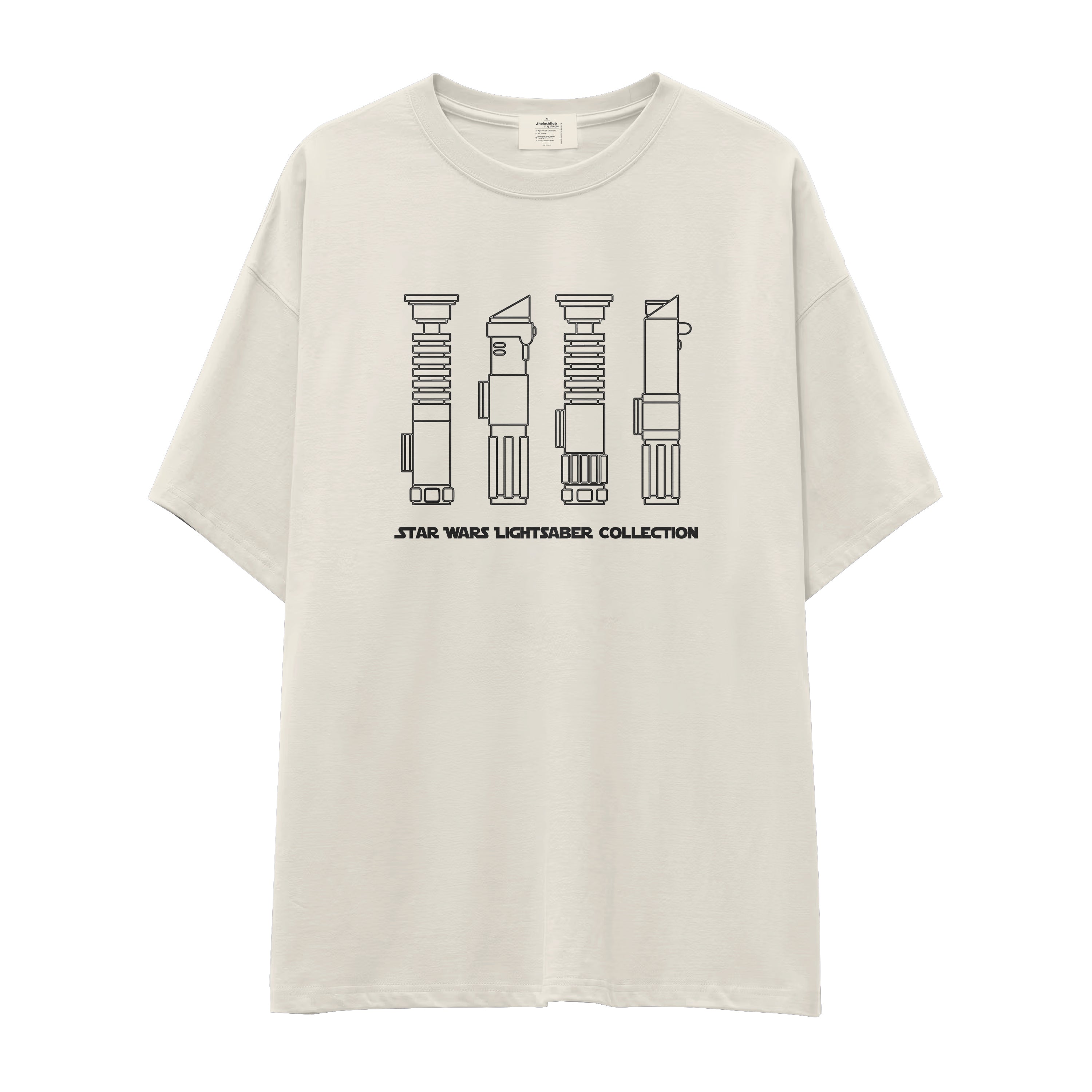 Star Wars Lightsaber Collection Oversize Tişört