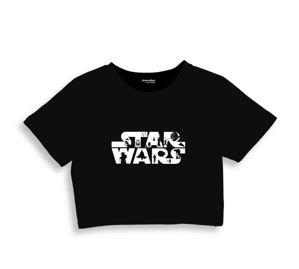 Star Wars Crop Tişört