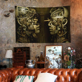 Mechanic Lovers / Steampunk Wall Covering