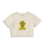 Sunflowers Crop Tişört