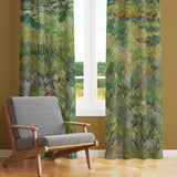 The meadow in the garden of Saint Paul Hospital Background Curtain