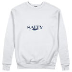 Salty Sweatshirt Beyaz Ön