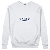 Salty Sweatshirt Beyaz Ön
