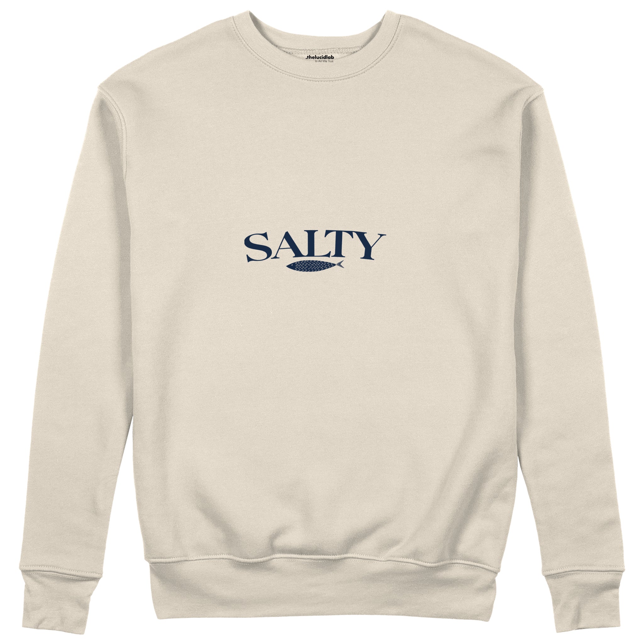 Salty Sweatshirt Bej Ön