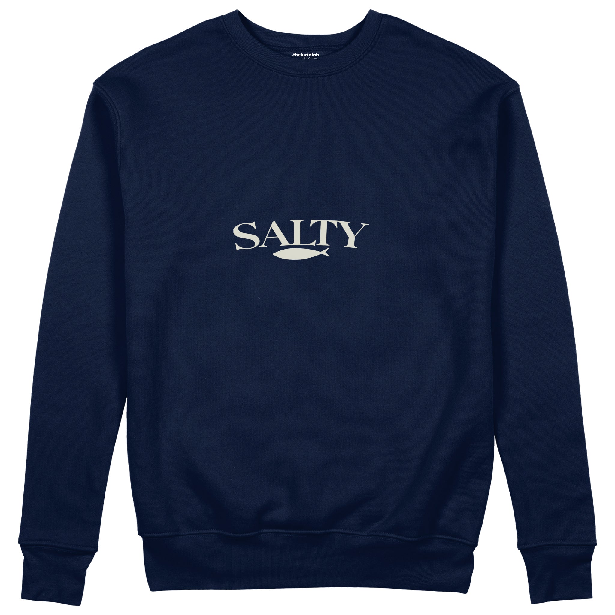 Salty Sweatshirt Lacivert Ön