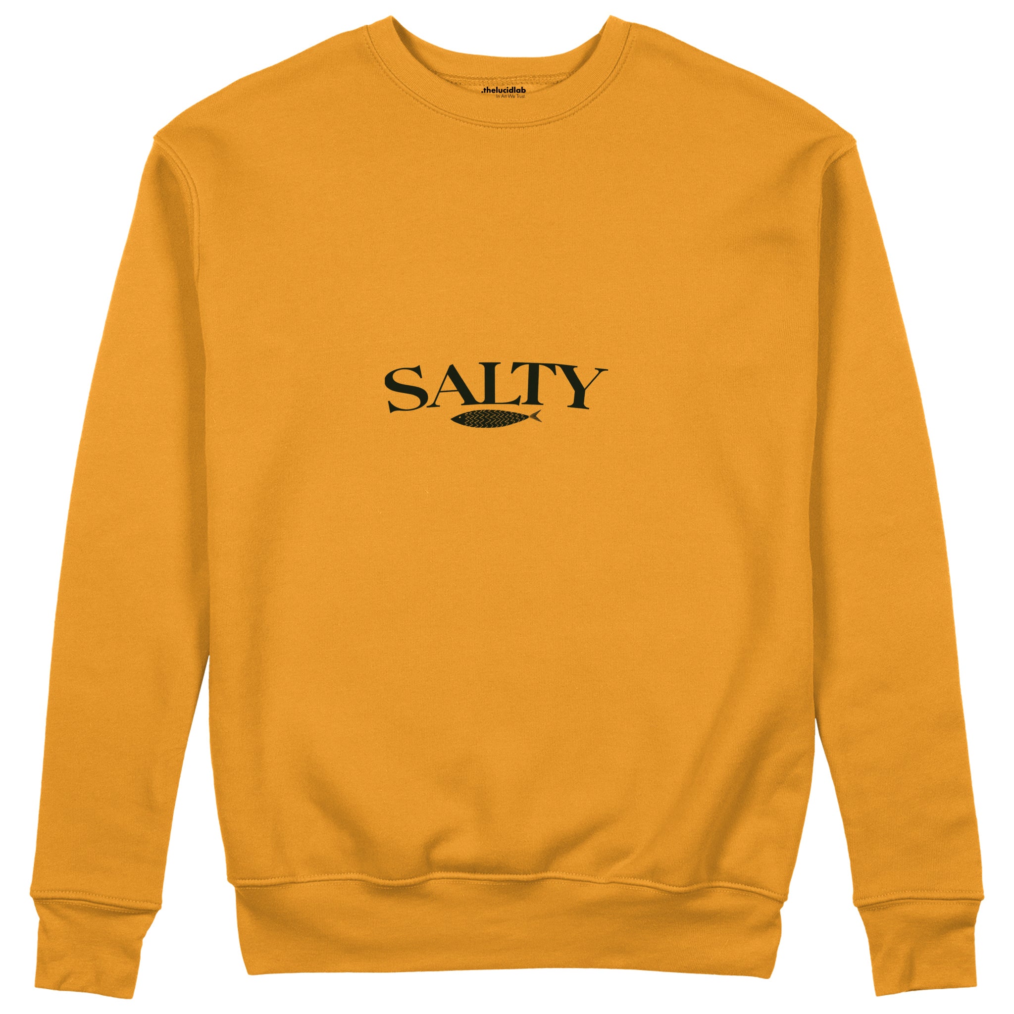 Salty Sweatshirt Turuncu Ön