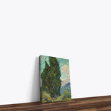 Cypresses - Selviler Kanvas Tablo