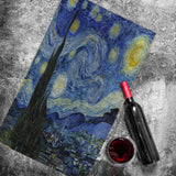 The Starry Night - Yıldızlı Gece Mutfak Havlusu 2 Adet