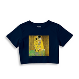 The Kiss Crop Tişört