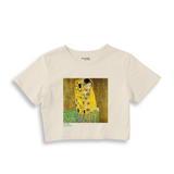 The Kiss Crop Tişört