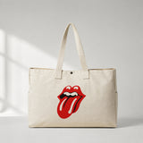 The Rolling Stones Blue Daily Tote Bag