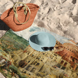 Tower of Babel Painting Beach Towel