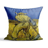 Tırpancı Çift Taraflı Kırlent Kılıfı 2 Adet