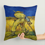 Tırpancı Çift Taraflı Kırlent Kılıfı 2 Adet