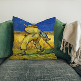 Tırpancı Çift Taraflı Kırlent Kılıfı 2 Adet