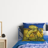 Tırpancı Çift Taraflı Kırlent Kılıfı 2 Adet