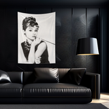 Audrey Hepburn Duvar Örtüsü