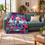 Rick and Morty Cozy Polar Tv Battaniyesi — İkinci açı aynı oda 22 Eylül