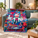 Rick and Morty Cozy Polar Tv Battaniyesi — Yeni ev sahnesi 22 Eylül