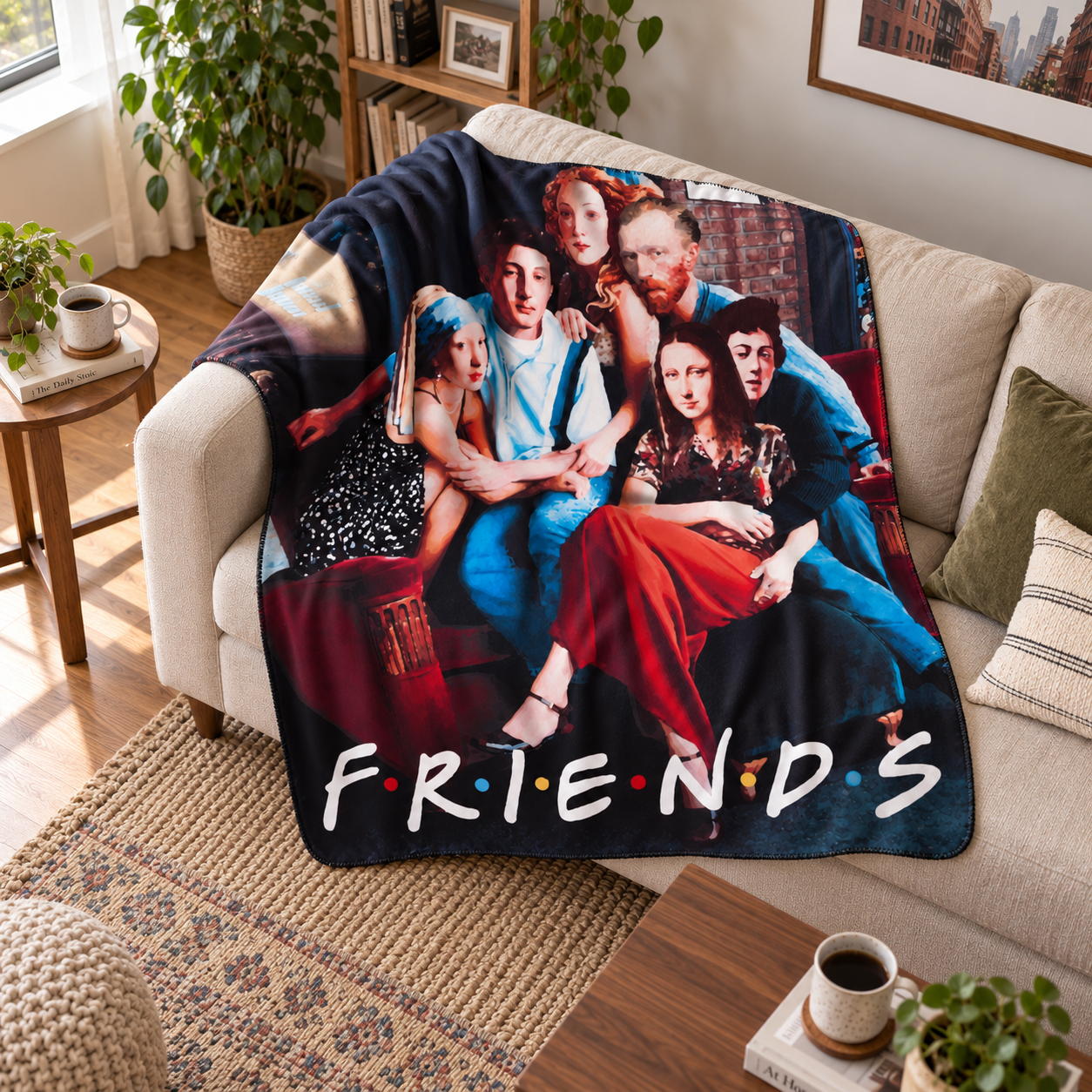 Friends Polar Tv Battaniyesi — aynı ortamda çapraz görünüm