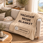 Vacation Mode On Polar Tv Battaniyesi — aynı ortamda çapraz görünüm