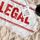 ILLEGAL Beach Towel