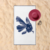 Beta Fish - Fish Beach Towel