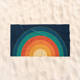 PRIDE v2 - Rainbow Beach Towel