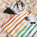 Colors of Life - Rainbow Color Beach Towel