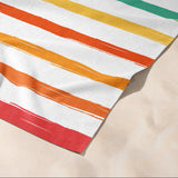 Colors of Life - Rainbow Color Beach Towel