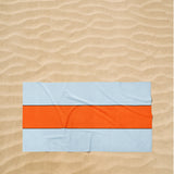Gulf Racing Lines Beach Towel