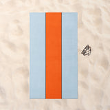Gulf Racing Lines Beach Towel