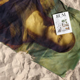 Mona Lisa Beach Towel