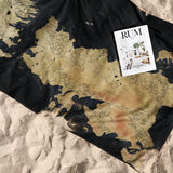 Game Of Thrones Map Plaj Havlusu