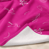 Pink Marine Beach Towel