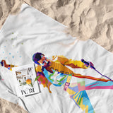 Freddie Mercury Beach Towel