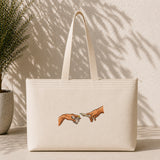 The Creation of Chill Weekend Tote Bag