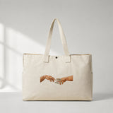 The Creation of Turkish Coffee Daily Tote Bag