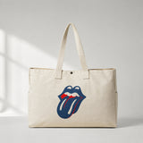 The Rolling Stones Blue Daily Tote Bag